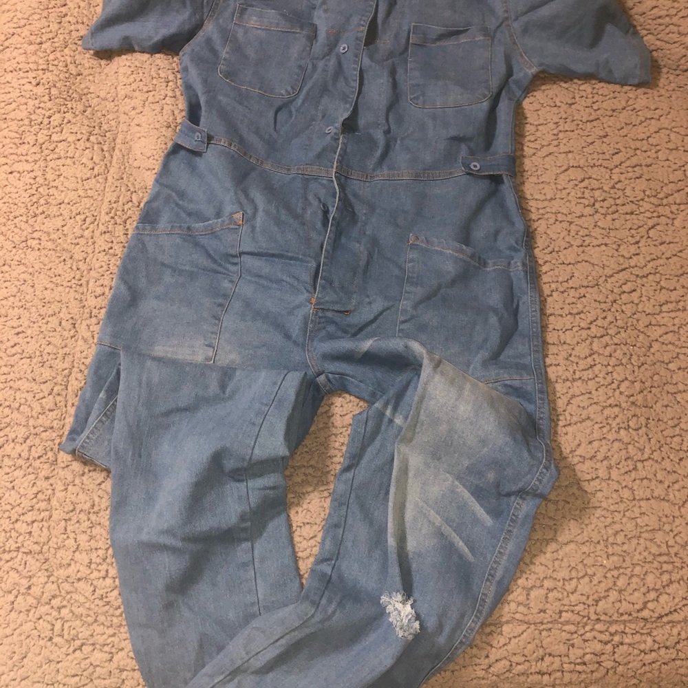 Denim Jumpsuit